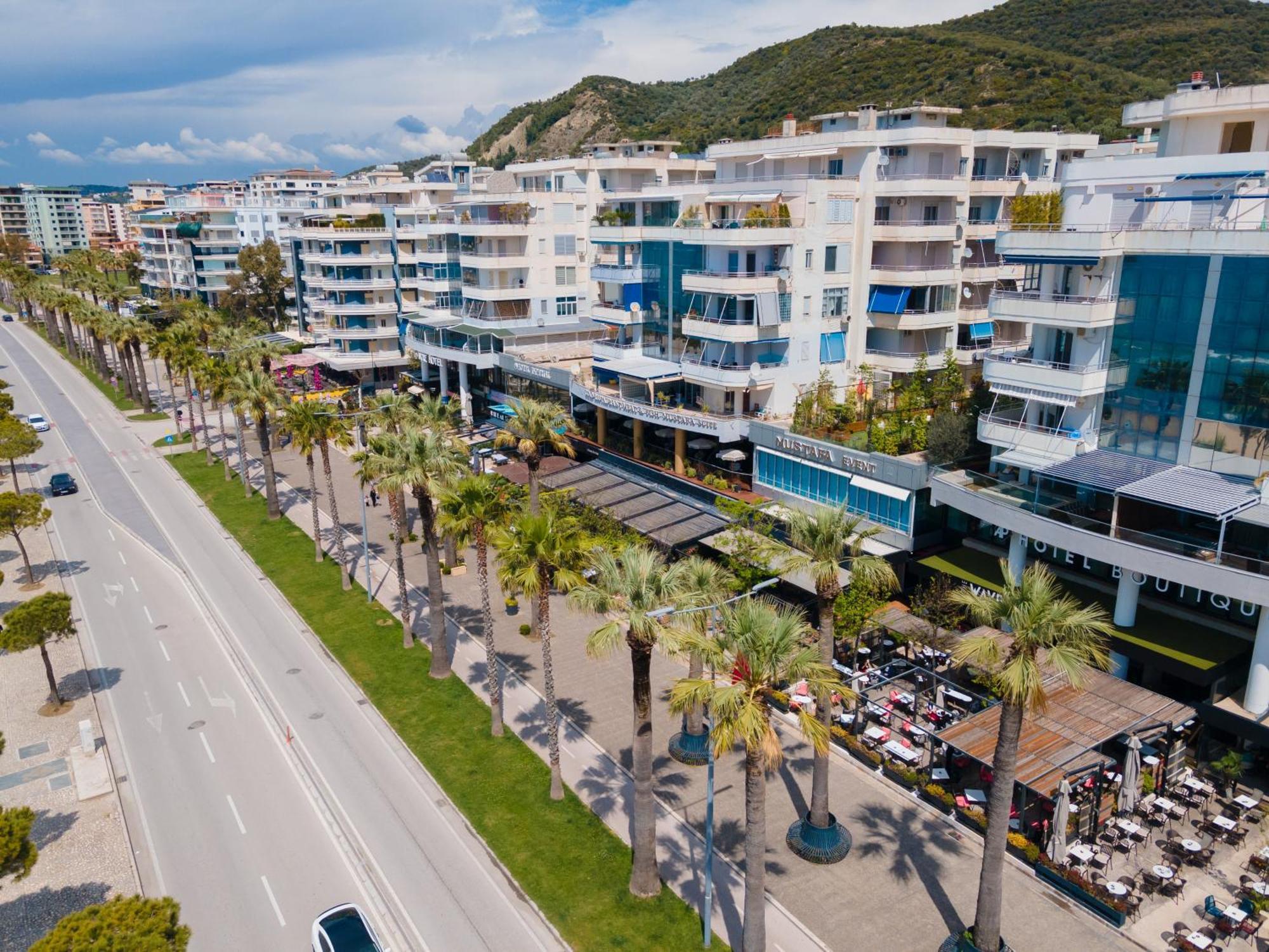 Mustafa Suites Vlore Bagian luar foto