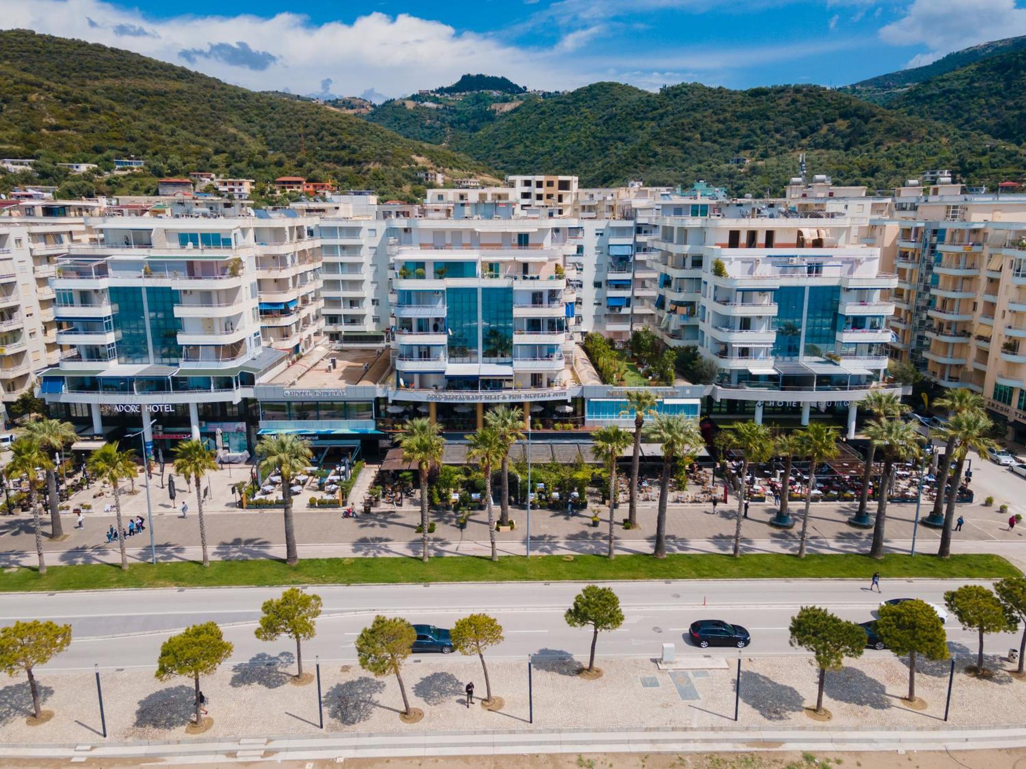 Mustafa Suites Vlore Bagian luar foto